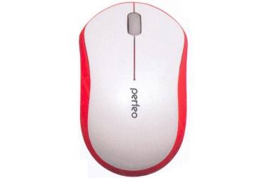 Компьютерная мышь Perfeo Wireless Parad USB бел-красная