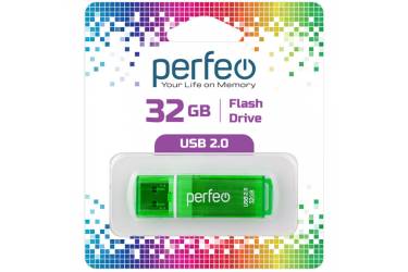 USB флэш-накопитель 32GB Perfeo C13 зеленый USB2.0
