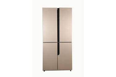 Холодильник Ascoli ACDG460W 450L Холодильник 4-дверный, золотое стекло 830 х 662 х 1843 FrostFree
