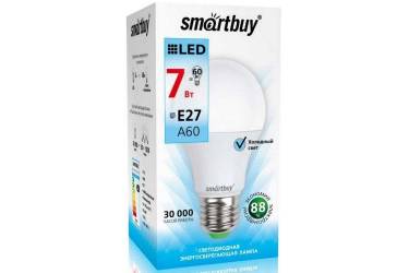 Светодиодная (LED) Лампа Smartbuy-A60-07W/6000/E27