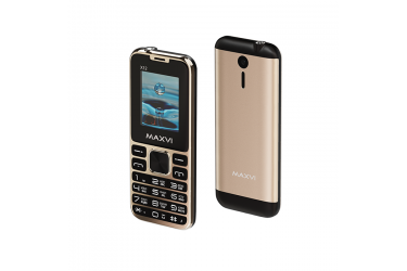 Мобильный телефон Maxvi X12 metallic gold