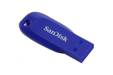 USB флэш-накопитель 16GB SanDisk CZ50 Cruzer Blade Electric Blue USB2.0