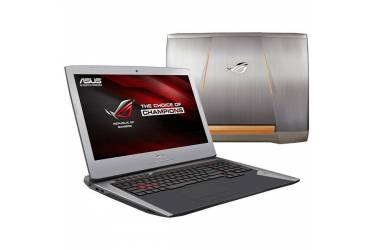 Ноутбук Asus G752VS(KBL)-BA497T Core i7 7820HK/16Gb/2Tb/SSD256Gb/DVD-RW/nVidia GeForce GTX 1070 8Gb/17.3"/FHD (1920x1080)/Windows 10 64/grey/WiFi/BT/Cam