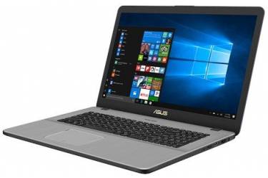 Ноутбук Asus N705UN-GC014T Core i7 7500U/8Gb/1Tb/SSD128Gb/nVidia GeForce Mx150 2Gb/17.3"/FHD (1920x1080)/Windows 10/dk.grey/WiFi/BT/Cam