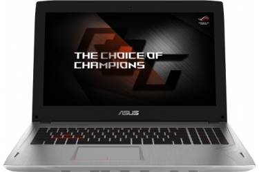 Ноутбук Asus ROG GL502VS-GZ363T Core i7 7700HQ/16Gb/1Tb/SSD256Gb/nVidia GeForce GTX 1070 8Gb/15.6"/FHD (1920x1080)/Windows 10 64/silver/WiFi/BT/Cam
