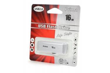USB флэш-накопитель 16Gb Prima RD-04 серебристый USB2.0