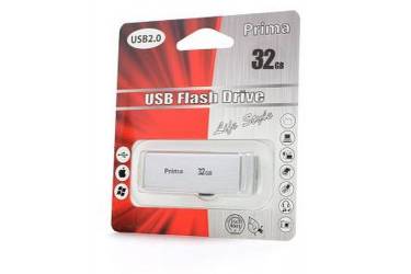 USB флэш-накопитель 32GB Prima PD-04 серебристый USB2.0
