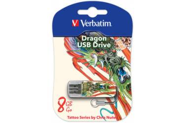 USB флэш-накопитель 16Gb Verbatim Mini Tattoo Edition дракон USB2.0
