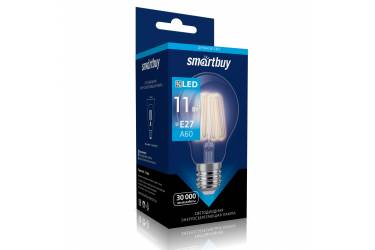 Светодиодная (LED) Лампа FIL (прозрачная) Smartbuy-A60-11W/4000/E27 (SBL-A60F-11-40K-E27)