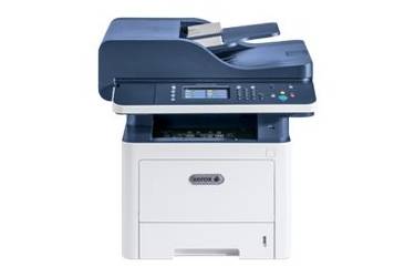МФУ лазерный Xerox WorkCentre WC3345DNI (3345V_DNI) A4 Duplex Net WiFi белый/синий