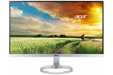 Монитор Acer 27" H277HUsmidpx серебристый IPS LED 4ms 16:9 DVI HDMI M/M матовая 350cd 178гр/178гр 2560x1440 QHD