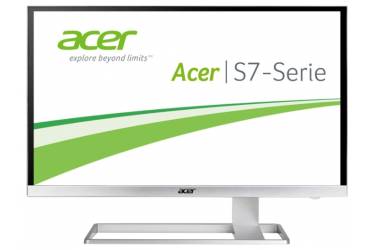 Монитор Acer 27" S277HKwmidpp белый IPS LED 4ms 16:9 DVI HDMI M/M полуматовая 300cd 3840x2160 DisplayPort Ultra HD 5.4кг
