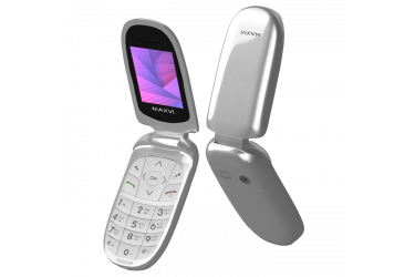 Мобильный телефон Maxvi E1 silver