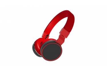 Наушники беспроводные (Bluetooth) Ritmix RH-415BTH полноразмерные c микрофоном Black-red