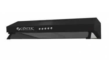 Вытяжка Centek СТ-1800-50 BLACK (черн) ширина 50 см, 350 м3/час, 200 Вт, 3 скорости,  диаметр 120мм