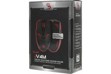Мышь A4 Bloody V4M черный оптическая (3200dpi) USB игровая (8but)