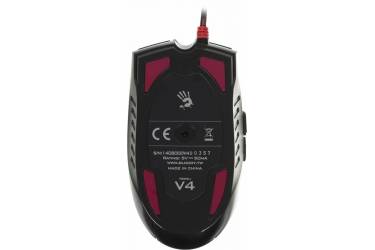 Мышь A4 Bloody V4M черный оптическая (3200dpi) USB игровая (8but)