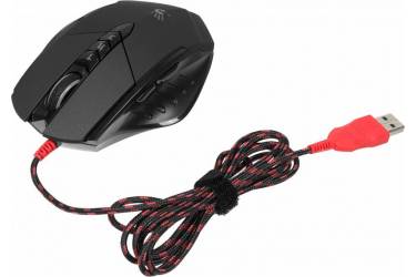 Мышь A4 Bloody V7M черный оптическая (3200dpi) USB игровая (7but)