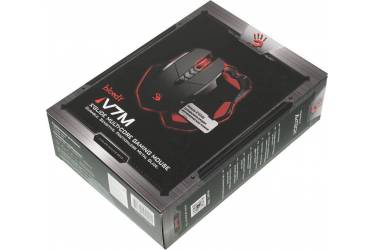 Мышь A4 Bloody V7M черный оптическая (3200dpi) USB игровая (7but)