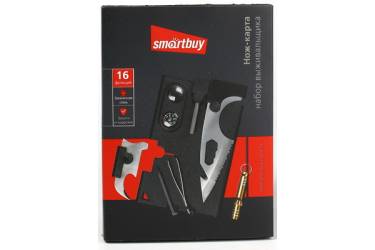 Нож-карточка - набор мультифункциональный, 16 функций, Smartbuy tools (SBT-PS-10)/300