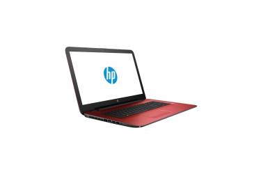 Ноутбук HP 17-y061ur 17.3" Hd Gl/ AMD E2-7110 /4Gb/ SSD 128Gb/Radeon R2/DVD-RW/ Win10  красный