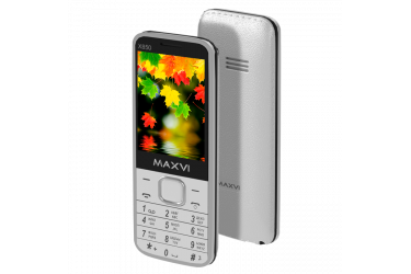 Мобильный телефон Maxvi X850 silver