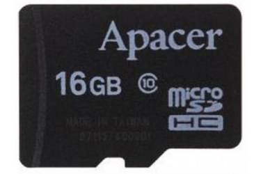 Карта памяти Apacer MicroSDHC 16GB Class 10