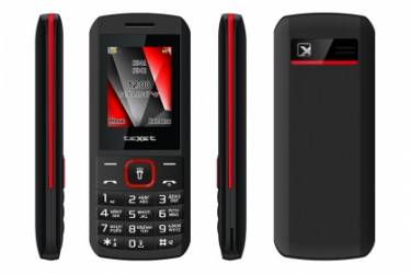 Мобильный телефон teXet TM-127 черный-красный