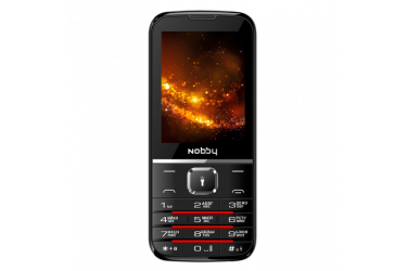 Мобильный телефон Nobby 310 черно-серый