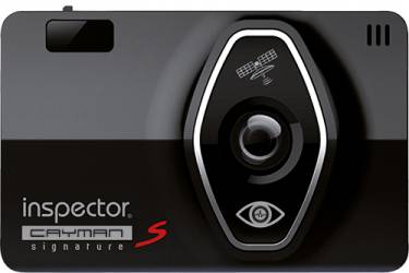 Комбо-видеорегистратор Inspector CAYMAN S Signature GPS приемник G-сенсор черный