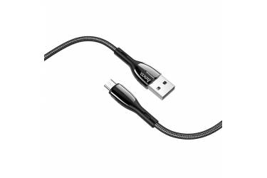 Кабель USB Hoco U89m Safeness MicroUSB (черный)
