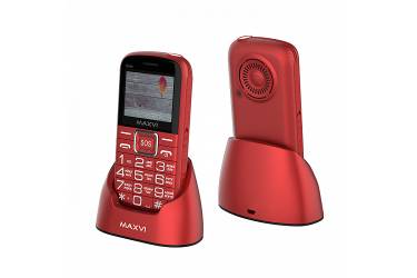 Мобильный телефон Maxvi B5ds red