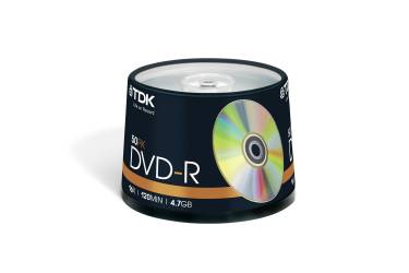 Диск TDK DVD+R 4,7GB 16x CB/50