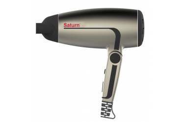 Фен Saturn ST-HC7212 серебро 1600Вт 2t*2скорости складная ручка