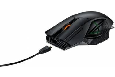 Мышь Asus ROG Spatha черный лазерная (8200dpi) USB2.0 игровая (11but)