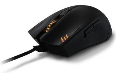 Мышь Asus Strix Claw Dark черный оптическая (5000dpi) USB2.0 игровая (7but)