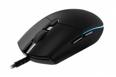 mouse Logitech G PRO черный оптическая (12000dpi) USB2.0 игровая (5but)
