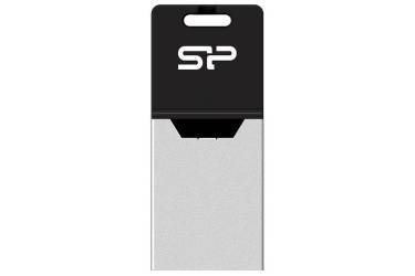 USB флэш-накопитель 16GB Silicon Power Mobile X20 серебристый USB2.0 OTG