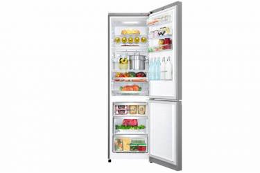 Холодильник LG GA-B499TGDF светло-серый/рисунок (двухкамерный)