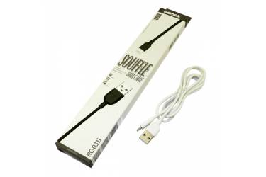 Кабель USB Remax SOUFFLE RC-031i Iphone 5 белый