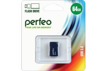 USB флэш-накопитель 64GB Perfeo M03 черный USB2.0