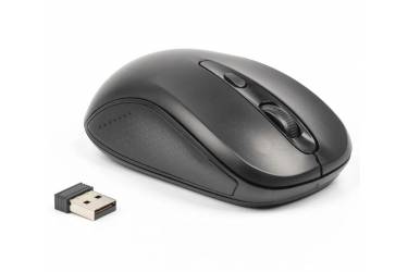 mouse Perfeo Wireless "NO NAME-1", 3 кн, 1600DPI, USB, чёрная, BULK