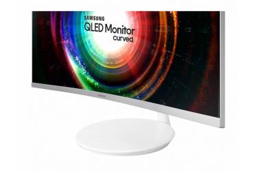 Монитор Samsung 27" C27H711QEI белый VA LED 16:9 HDMI матовая 300cd 178гр/178гр 2560x1440 DisplayPort QHD 5.31кг