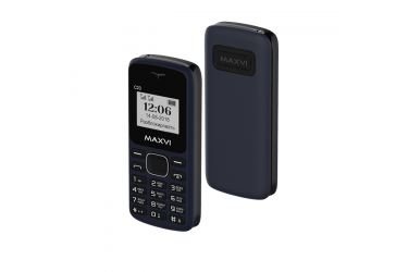 Мобильный телефон Maxvi C23 blue-black (Без зарядки)