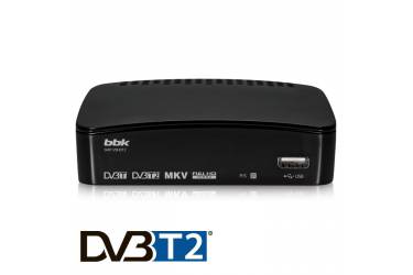 Цифровой TV-тюнер BBK T2 SMP129HDT2 черный