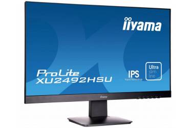 Монитор Iiyama 23.8" ProLite XU2492HSU-B1 черный IPS LED 5ms 16:9 HDMI DisplayPort (плохая упаковка)