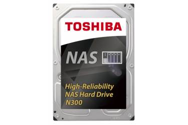 Жесткий диск 3.5"  Toshiba SATA-III 8Tb HDWN180UZSVA NAS N300 (7200rpm) 128Mb 3.5" Bulk