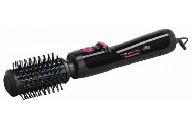 Фен-щетка Rowenta Brush Activ CF9032F0 700Вт черный/розовый,вращение, 1 насадка