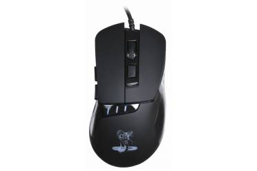 mouse Oklick 865G Snake черный/черный оптическая (2400dpi) USB игровая (5but)