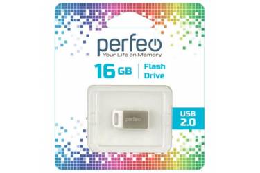 USB флэш-накопитель 16GB Perfeo M05 Metal Series + OTG reader USB 2.0